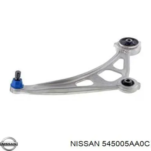 545005AA0C Nissan/Infiniti Рычаг передней подвески нижний, правый