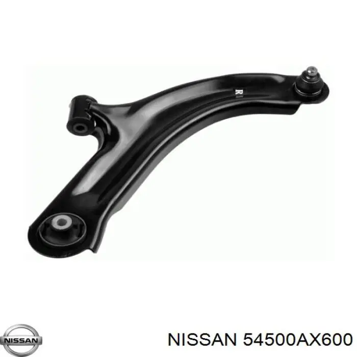 Купить 54500AX600 Nissan/Infiniti Нижний правый рычаг передней подвески