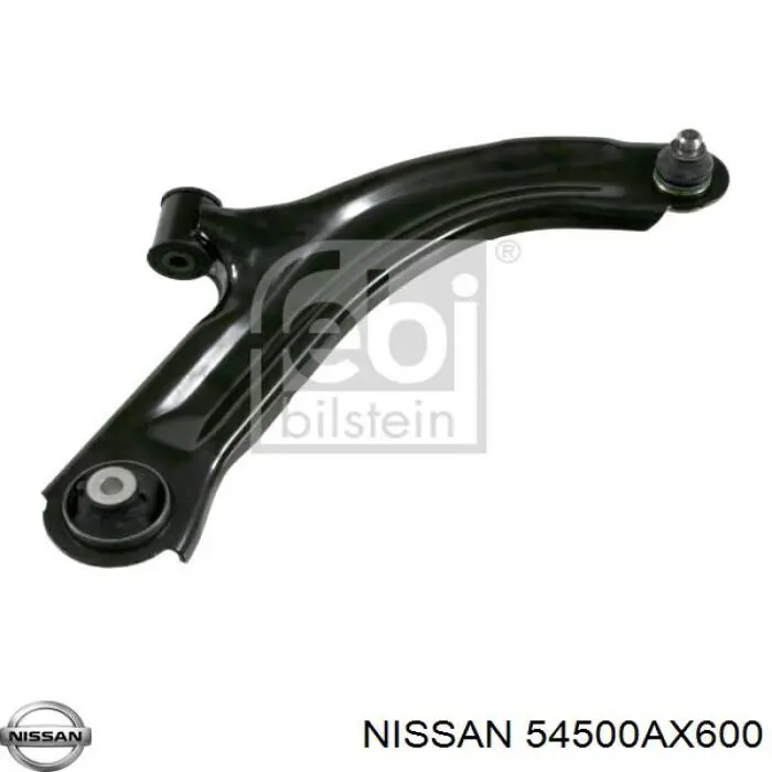 Правый рычаг передней нижней подвески Nissan/Infiniti 54500AX600 цена, от 18.98 USD