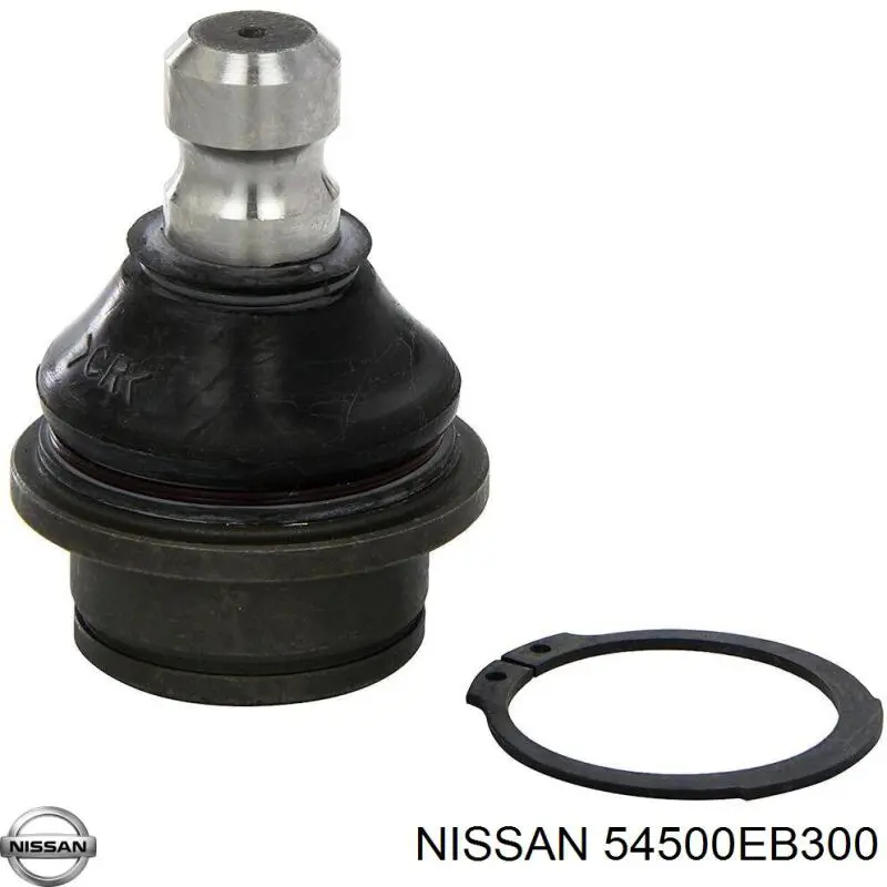 54500EB300 Nissan braço oscilante inferior direito de suspensão dianteira