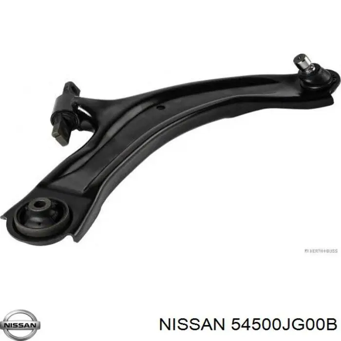 Купить 54500JG00B Nissan/Infiniti Нижний правый рычаг передней подвески
