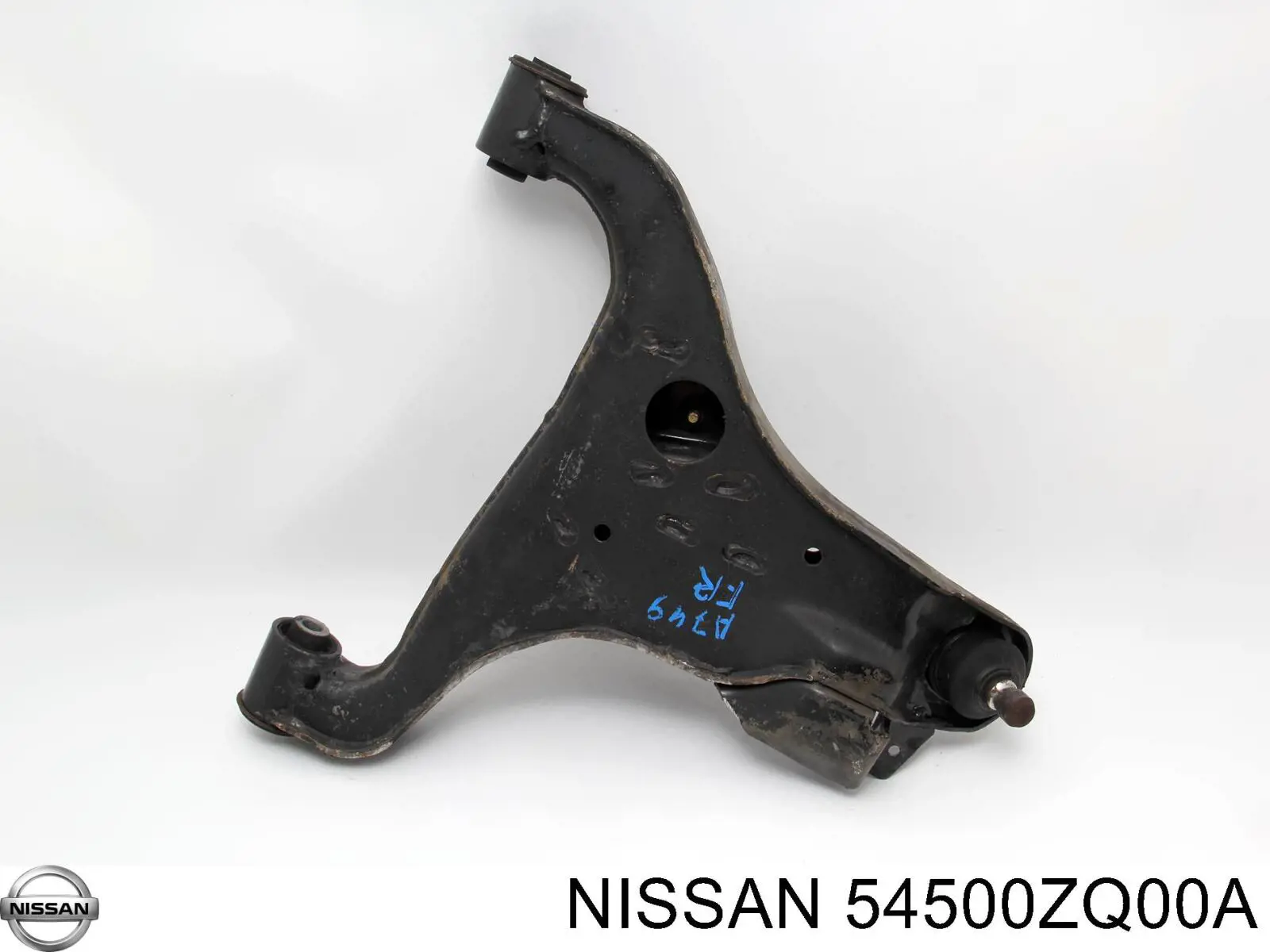 Купить 54500ZQ00A Nissan/Infiniti Нижний правый рычаг передней подвески