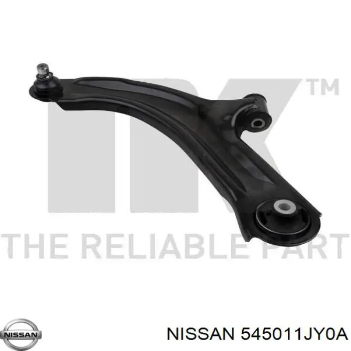 Левый рычаг передней нижней подвески Nissan/Infiniti 545011JY0A цена, от 28.26 USD