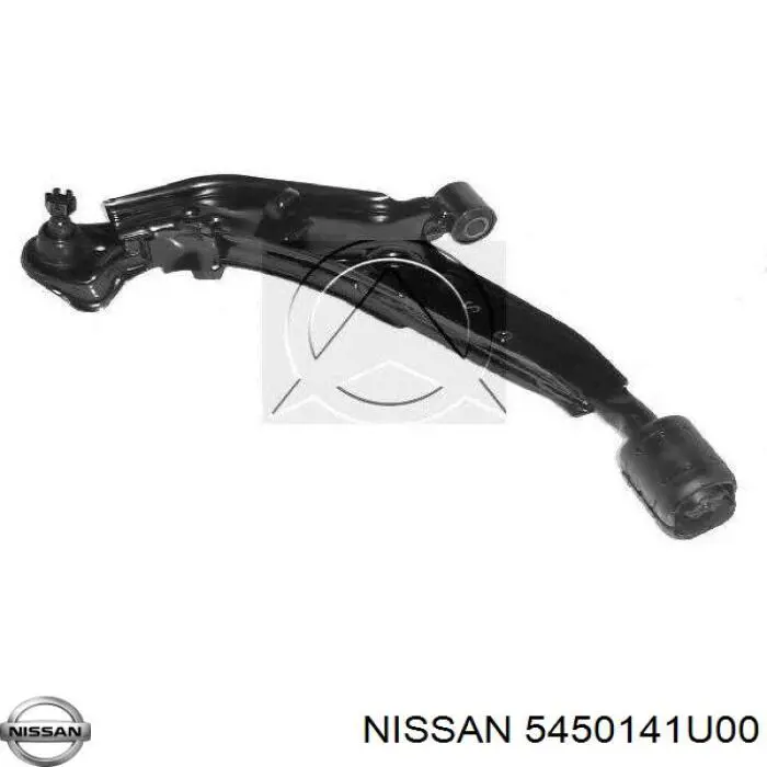 Рычаг передней подвески нижний левый 5450141U00 Nissan