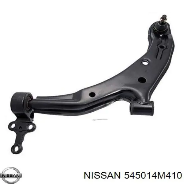 Barra oscilante, suspensión de ruedas delantera, inferior izquierda 545014M410 Nissan/Infiniti