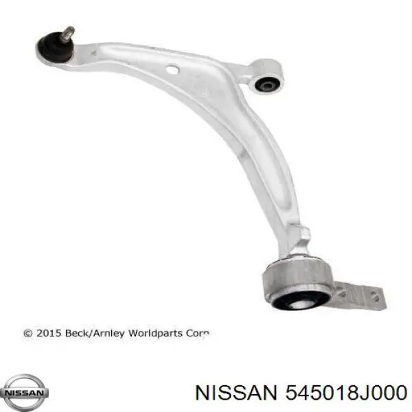 Левый рычаг передней нижней подвески Nissan/Infiniti 545018J000 цена, от 73.16 USD