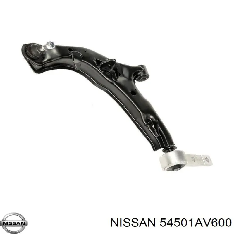 Левый рычаг передней нижней подвески Nissan/Infiniti 54501AV600 цена, от 38.05 USD