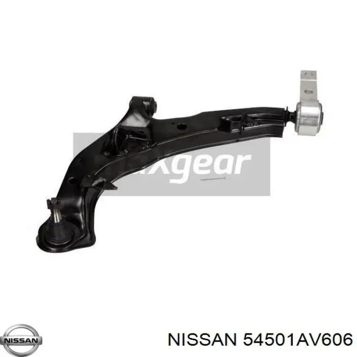 Рычаг нижний с шаров (2WD). NISSAN PRIMERA 01-07 LH