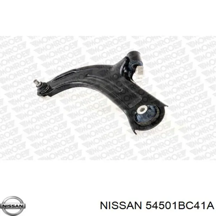 Левый рычаг передней нижней подвески Nissan/Infiniti 54501BC41A цена, от 23.22 USD