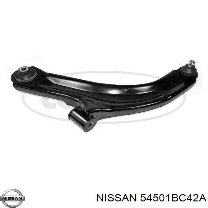 Купить 54501BC42A Nissan/Infiniti Рычаг передней подвески левый