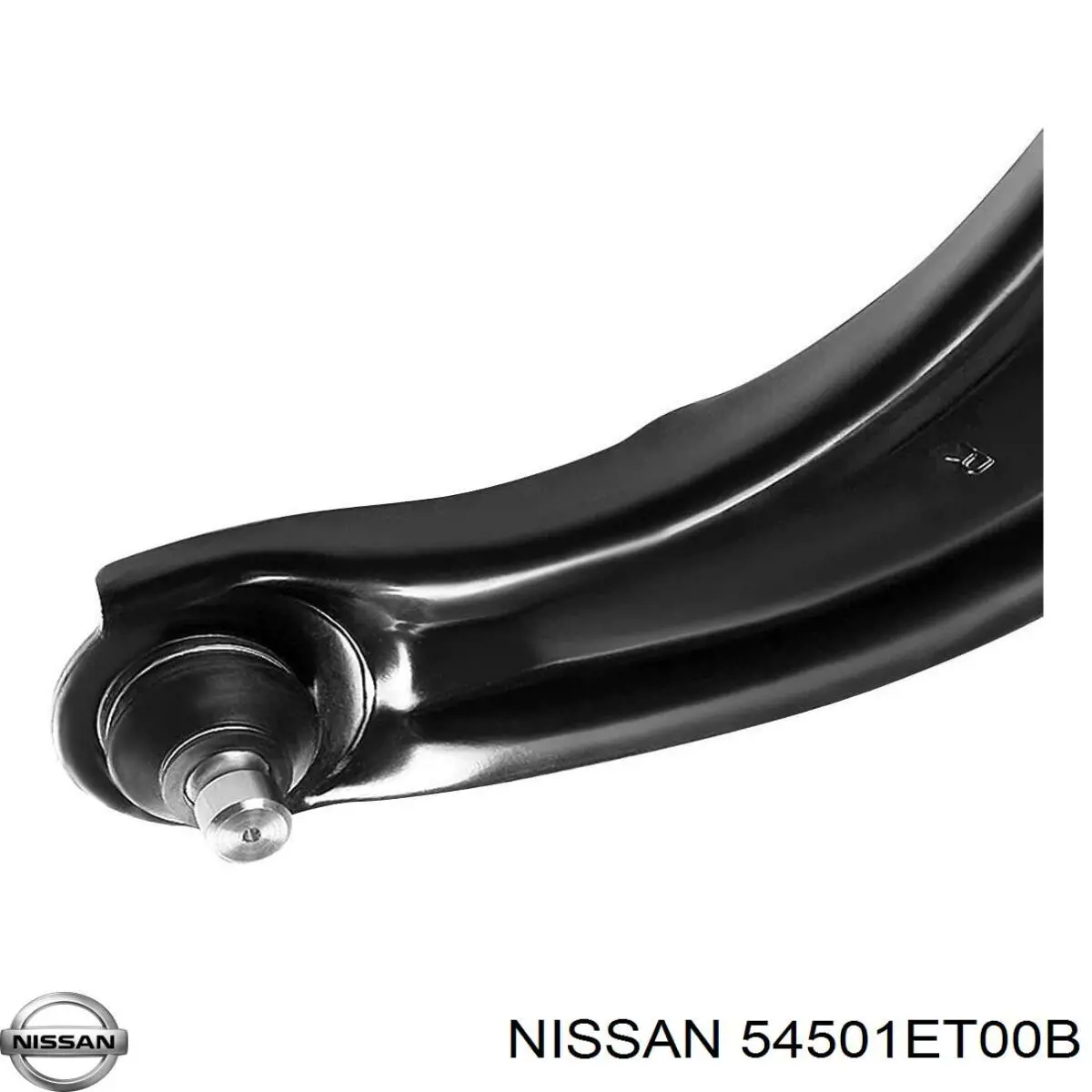 54501ET00B Nissan braço oscilante inferior esquerdo de suspensão dianteira