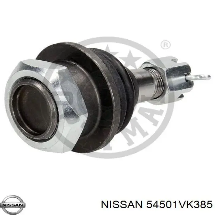 54501VK385 Nissan braço oscilante inferior esquerdo de suspensão dianteira