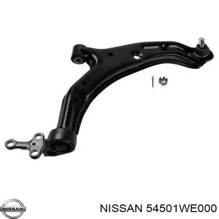 Рычаг передней подвески нижний правый 54501WE000 Nissan