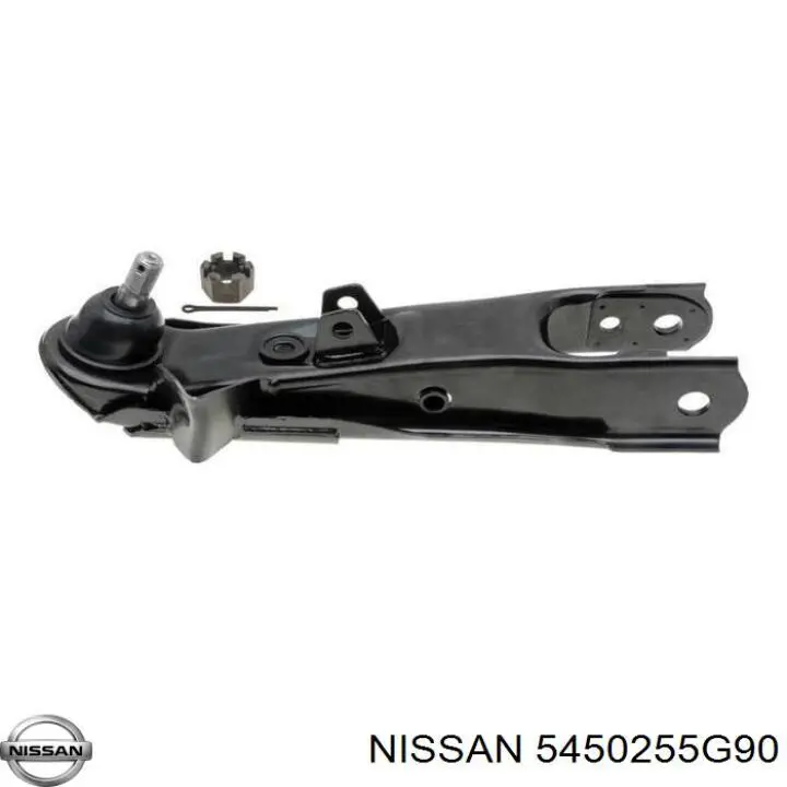 Рычаг передней подвески нижний правый 5450255G90 Nissan