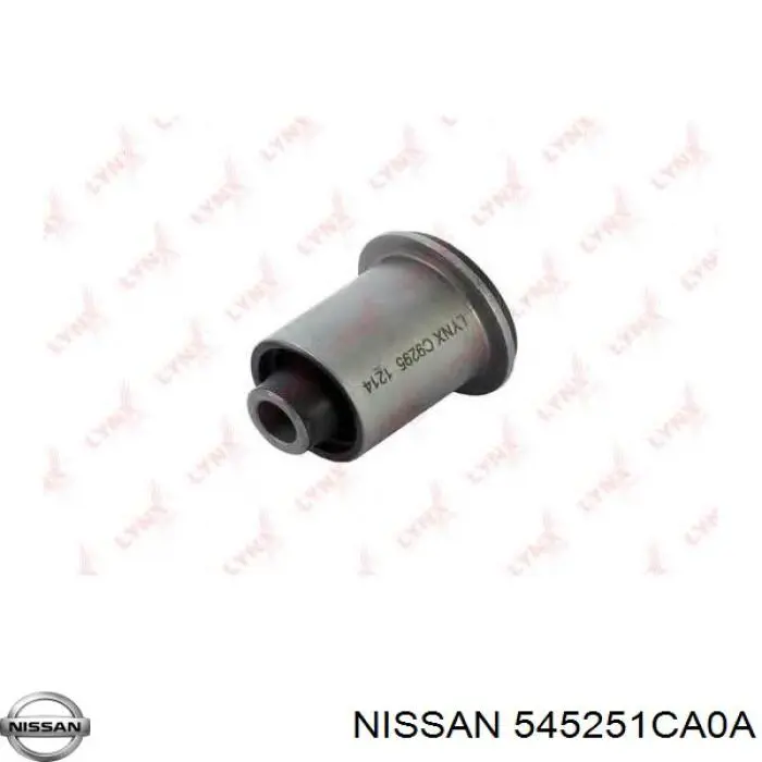 545251CA0A Nissan braço oscilante superior esquerdo de suspensão dianteira