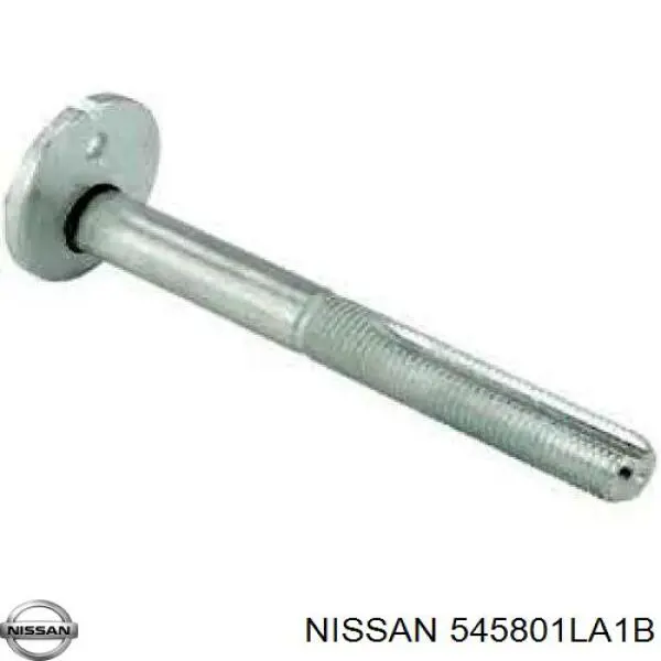 545801LA1B Nissan parafuso de fixação do braço oscilante inferior traseiro