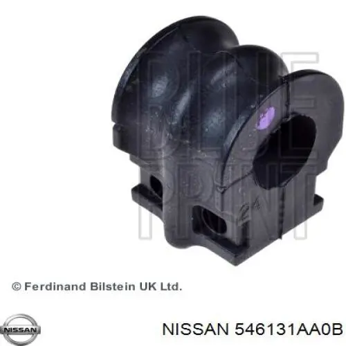 Купить 546131AA0B Nissan/Infiniti Втулки переднего стабилизатора
