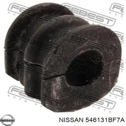 Втулка стабилизатора заднего Nissan 546131BF7A