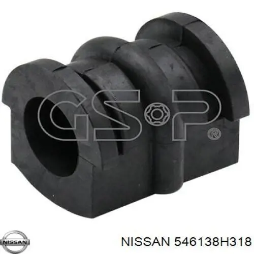 Втулка переднего стабилизатора Nissan/Infiniti 546138H318 цена, от 6.41 USD