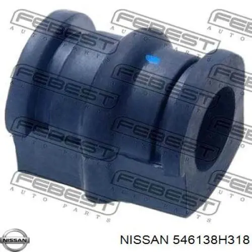 Втулка стабилизатора переднего 546138H318 Nissan/Infiniti