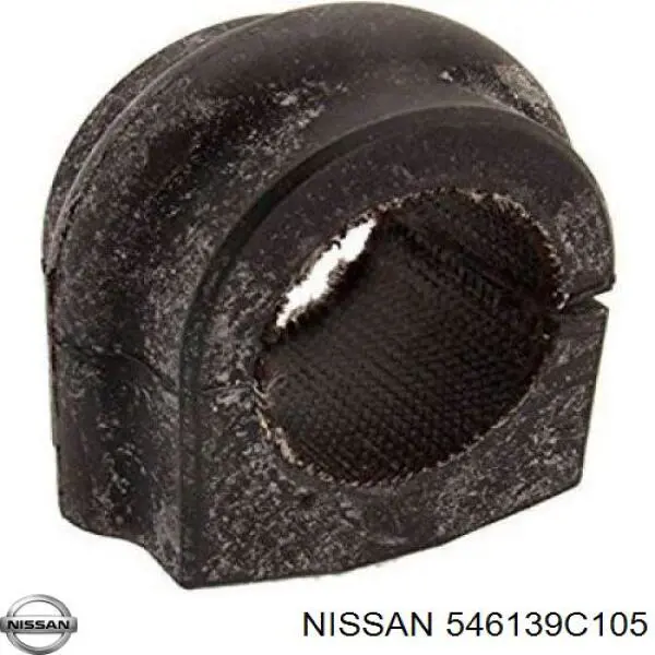 546139C105 Nissan bucha de estabilizador dianteiro