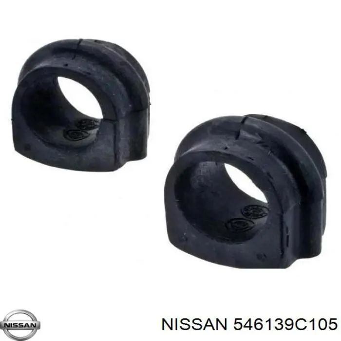 Втулка переднего стабилизатора Nissan/Infiniti 546139C105 цена, от 3.91 USD