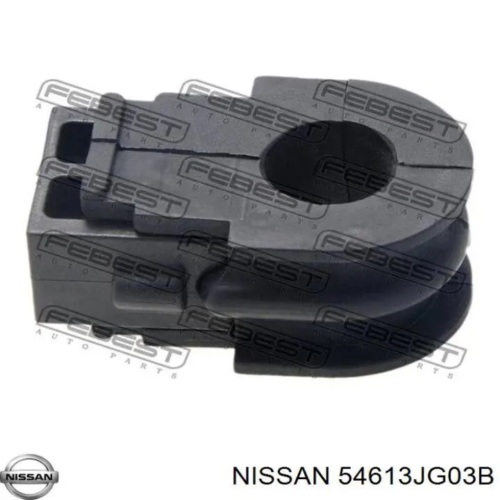 Bucha de estabilizador dianteiro Nissan/Infiniti 54613JG03B