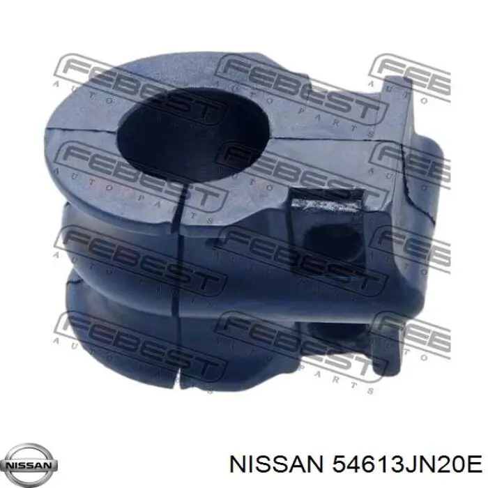 54613JN20E Nissan bucha de estabilizador dianteiro