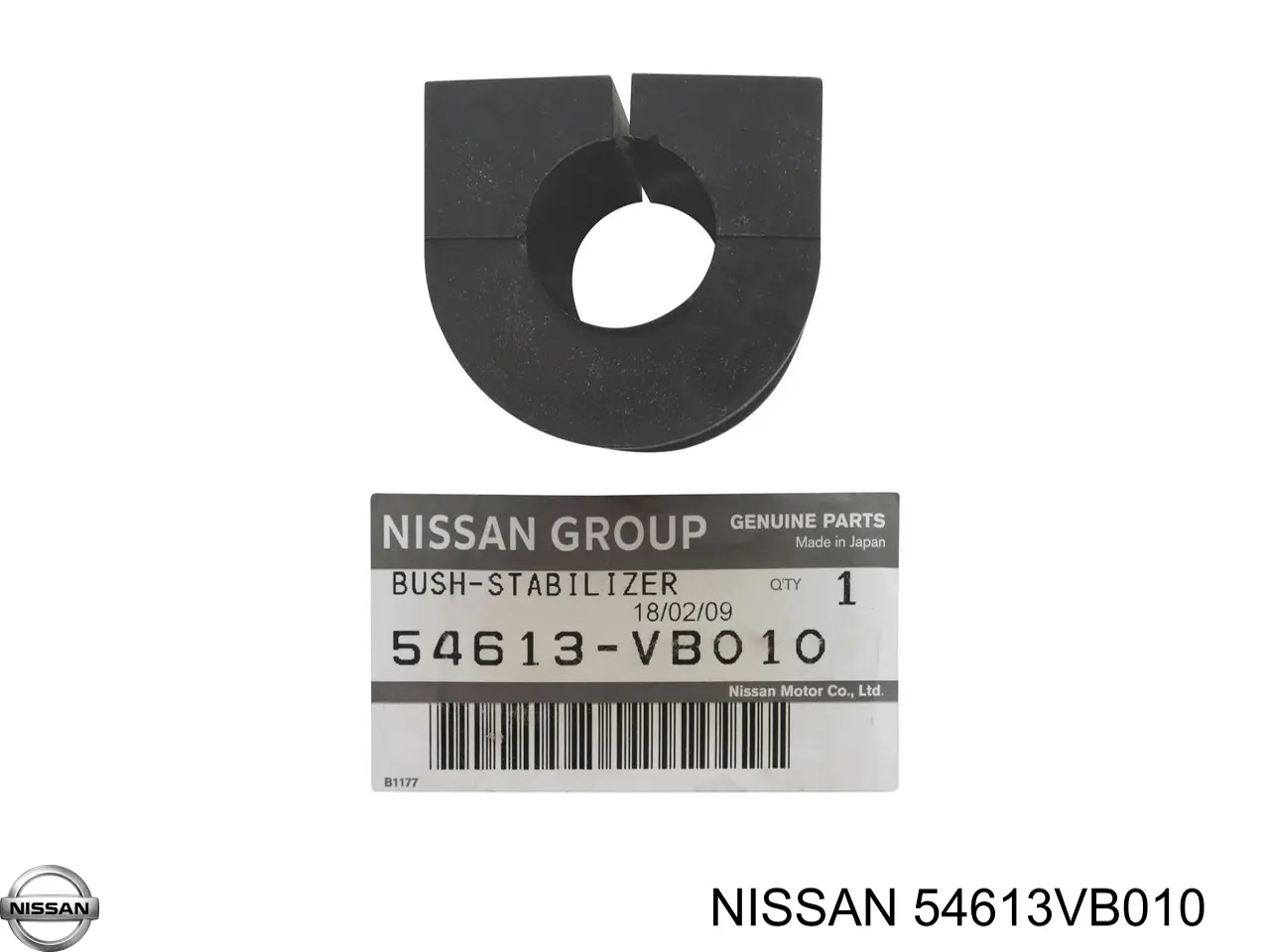 Резинка заднего стабилизатора Nissan/Infiniti 54613VB010 цена, от 5.31 USD
