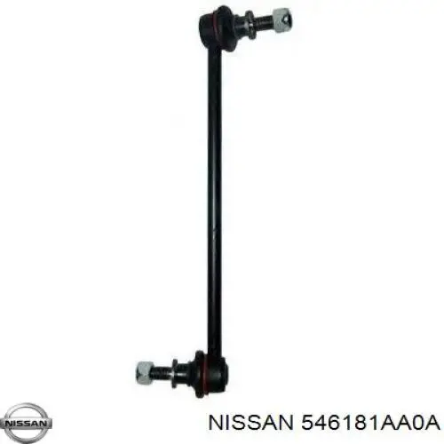 Стойка стабилизатора переднего правая Nissan 546181AA0A