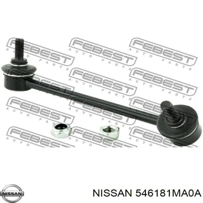 546181MA0A Nissan/Infiniti Задняя правая тяга стабилизатора