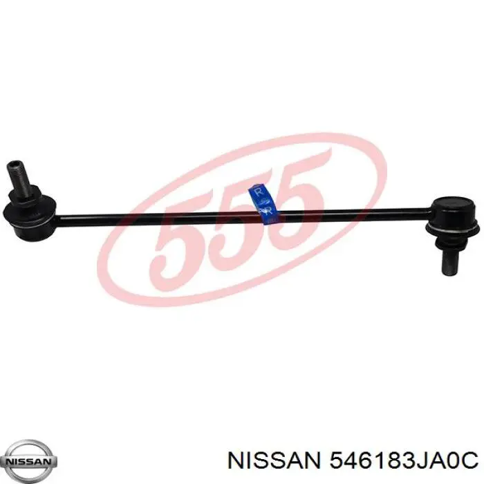546183JA0A Nissan/Infiniti Тяжка стабилизатора, переднего, правая