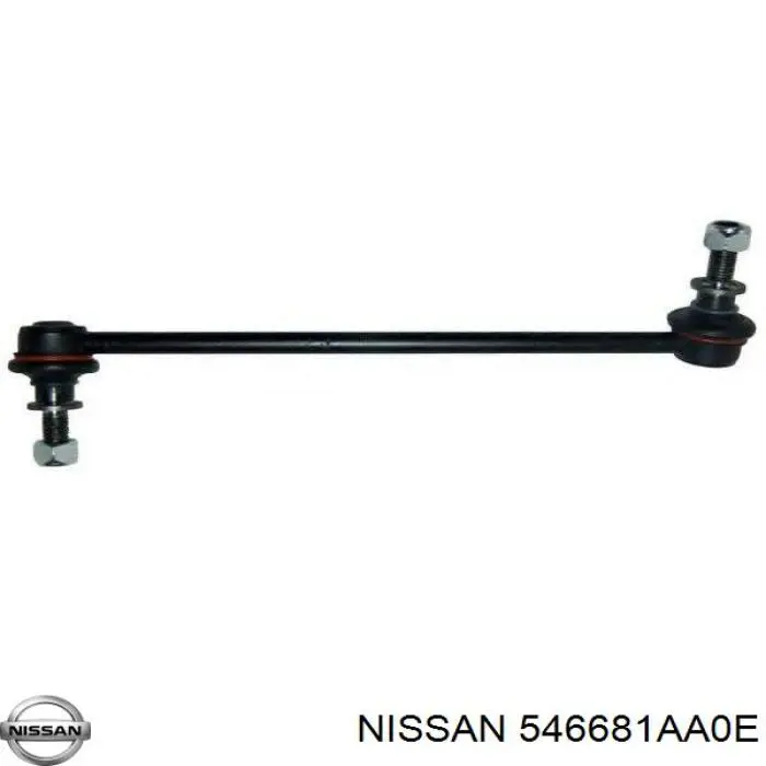 546681AA0E Nissan стойка стабилизатора переднего левая