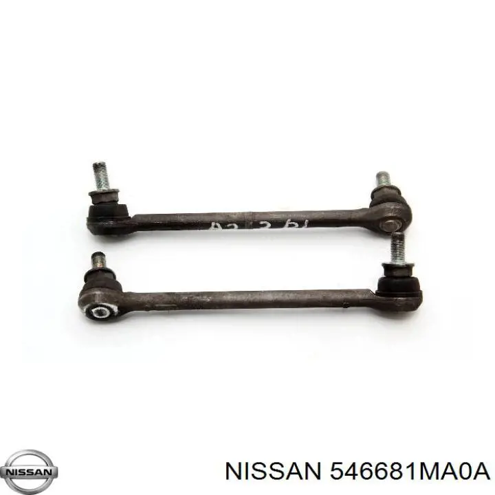 Стойка стабилизатора заднего левая Nissan 546681MA0A