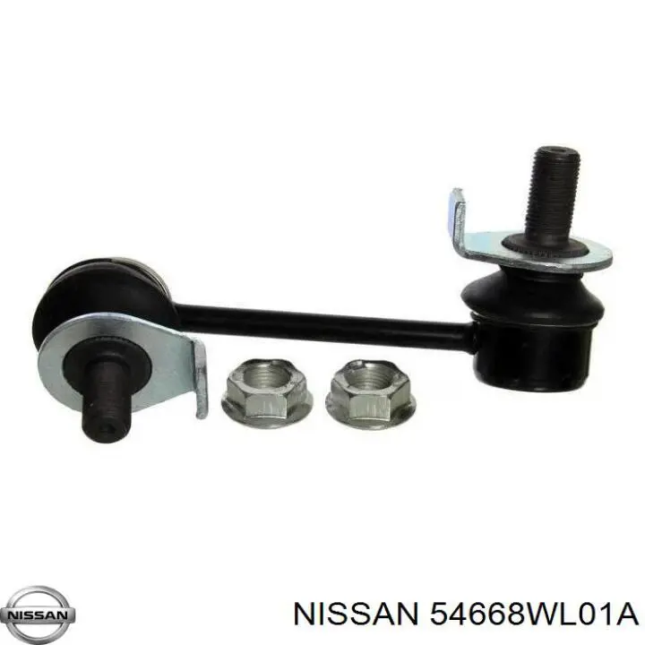 Стойка стабилизатора заднего левая Nissan 54668WL01A