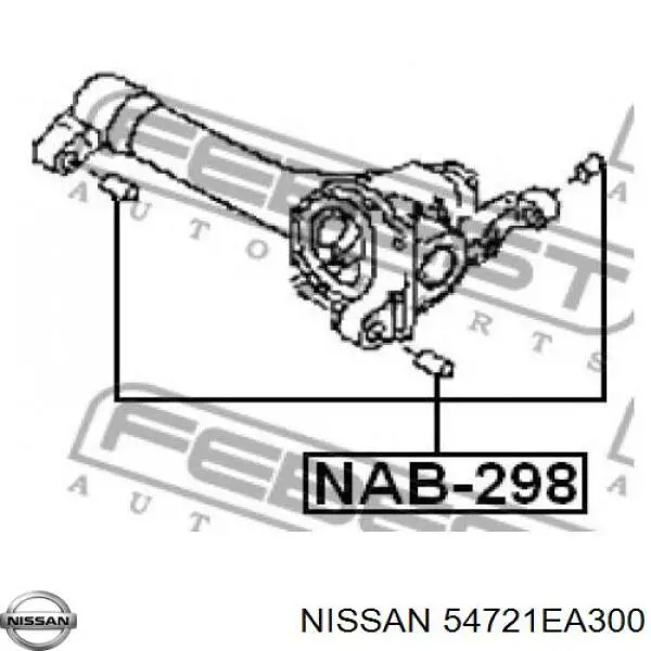 Сайлентблок (подушка) редуктора переднего моста передний Nissan/Infiniti 54721EA300 цена, от 36.43 USD