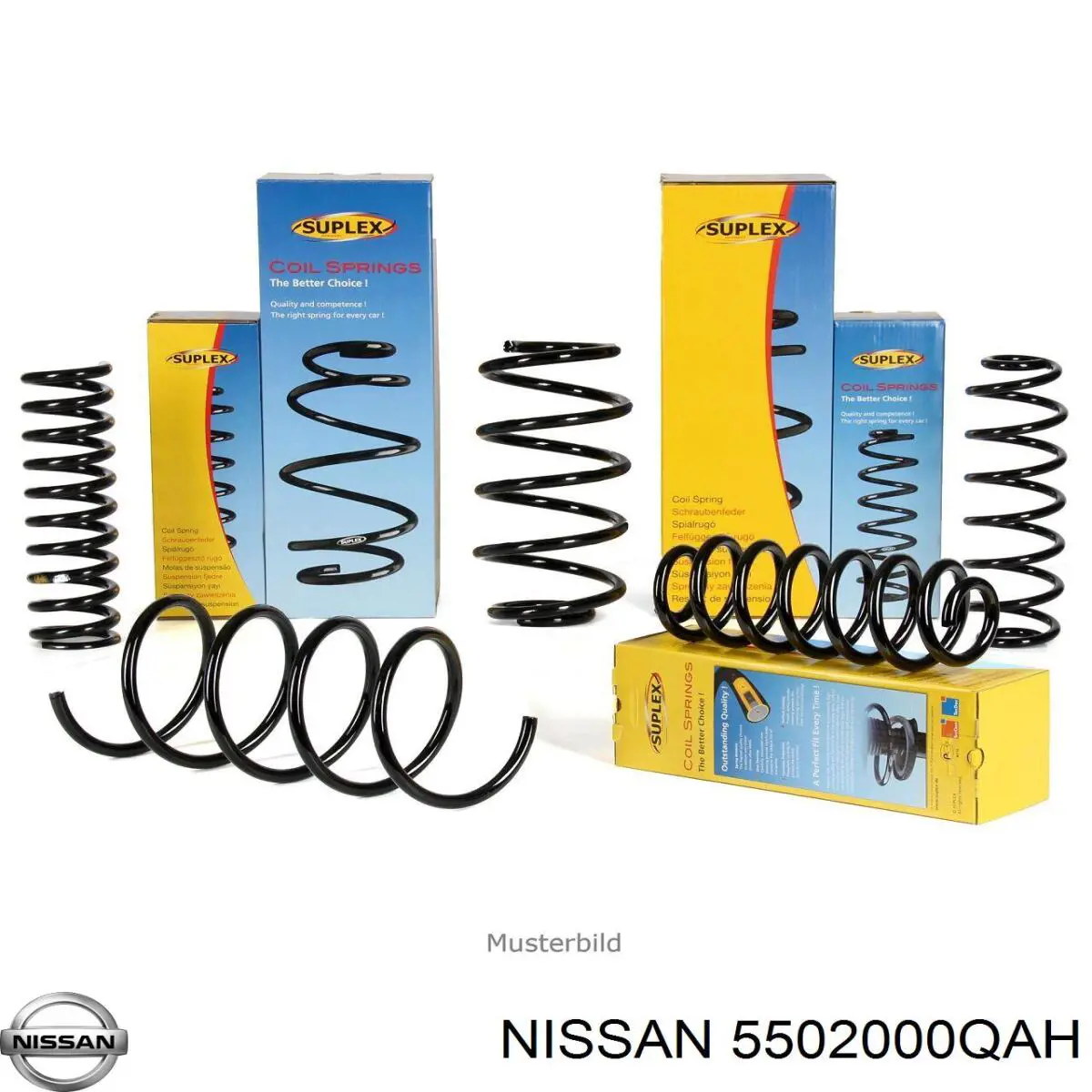 5502000QAH Nissan/Infiniti Пружина подвески задняя