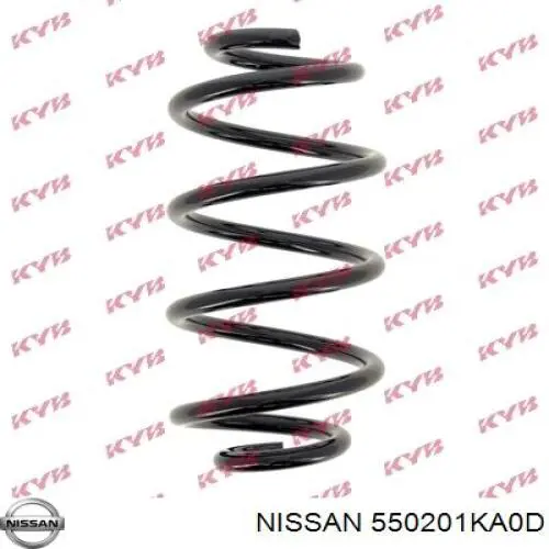 Пружина амортизатора Nissan/Infiniti 550201KA0D цена, от 15.24 USD