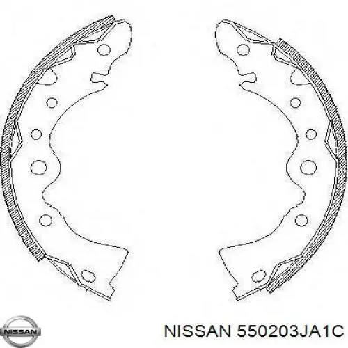 Задняя пружина 550203JA1C Nissan/Infiniti