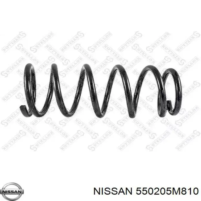 Пружина амортизатора Nissan/Infiniti 550205M800 цена, от 25.54 USD