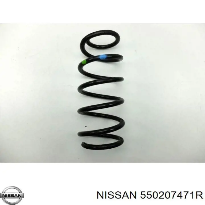 550207471R Nissan пружина задняя