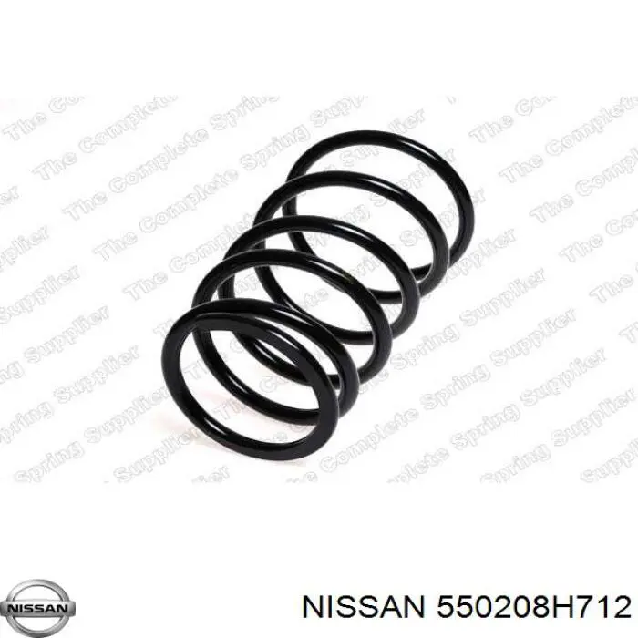 550208H712 Nissan пружина задняя