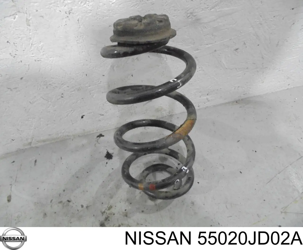 55020JD02A Nissan пружина задняя