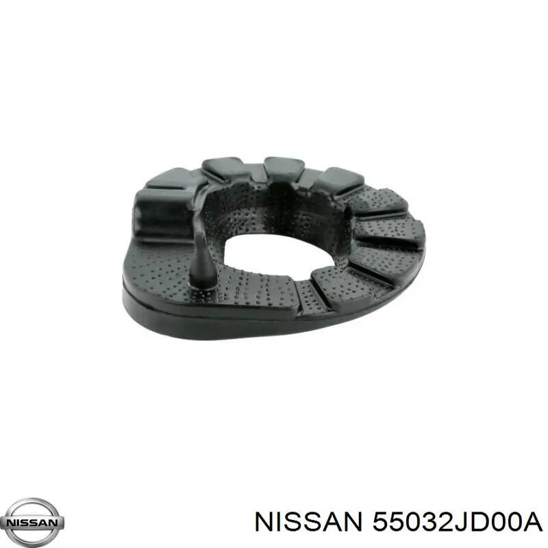 55032JD00A Nissan проставка (резиновое кольцо пружины задней нижняя)