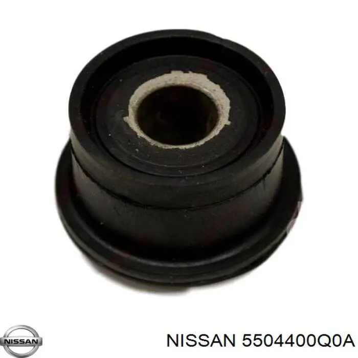 5504400Q0A Nissan bloco silencioso de viga traseira (de plataforma veicular)