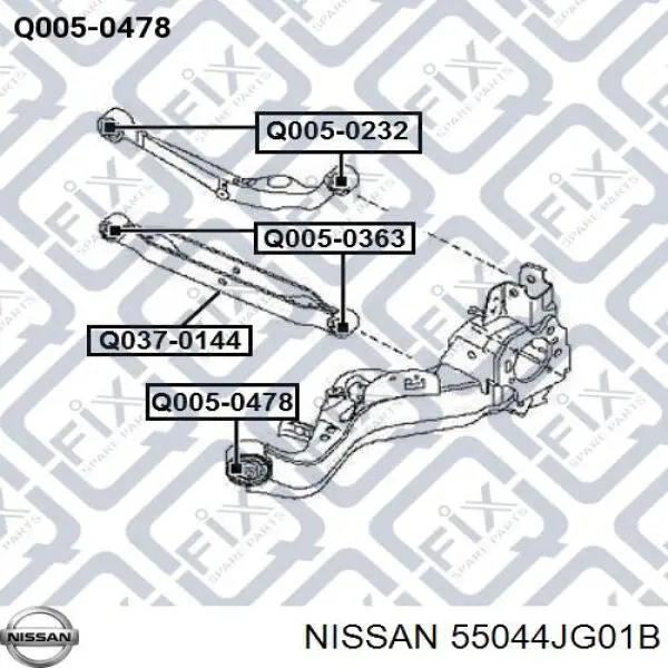 55044JG01B Nissan 