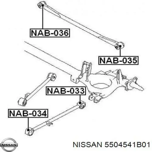  5504541B01 Nissan