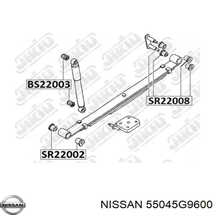  55045G9600 Nissan