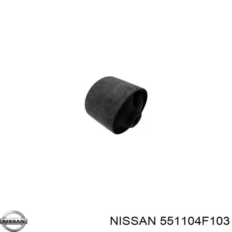 Braço oscilante (tração) longitudinal inferior direito de suspensão traseira para Nissan Micra (K11)