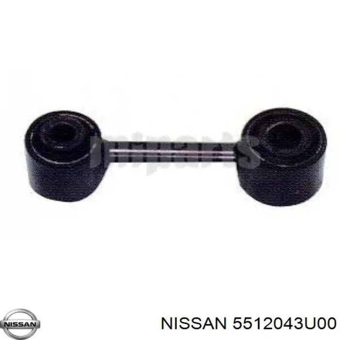 Тяга поперечная задней подвески 5512043U00 Nissan